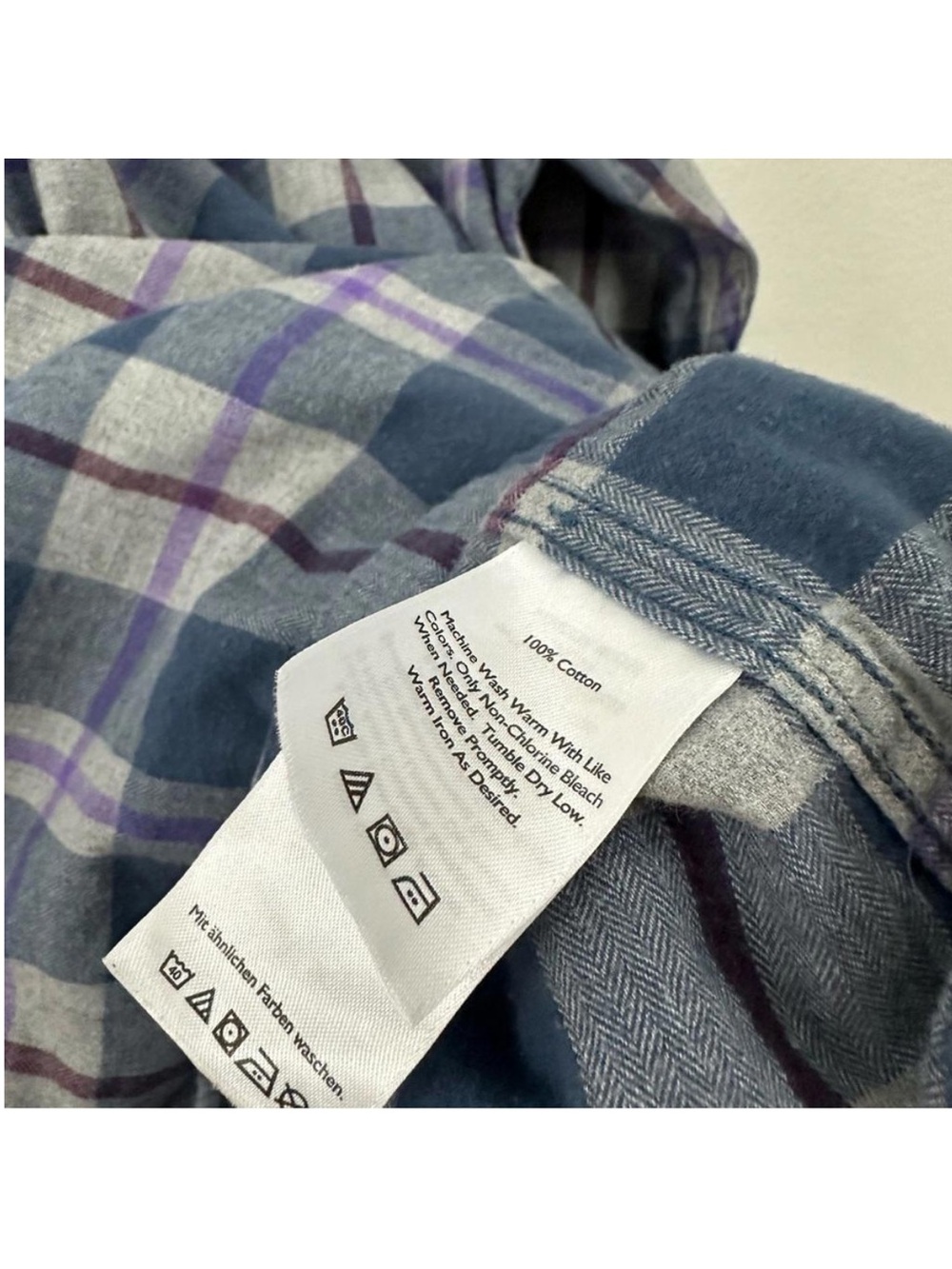 Eddie Bauer Women’s Plaid Button Down Long Sleeve Shirt Size 2XL - Picture 3 of 5